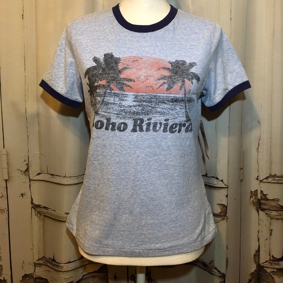 Denim & Supply by Ralph Lauren T-Shirt Boho Riviera NWT! Size S - Picture 1 of 7